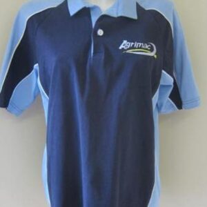Agrimac Navy and Blue Rugby Top